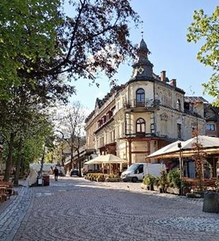 Zakopane accommodation in the centre Zakopane Krupowki in summer
