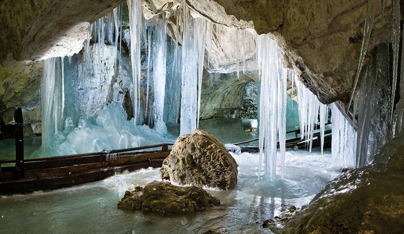Demianowska Cave of Liberty called the Ice Cave Demianowska Cave of Liberty called the Ice Cave