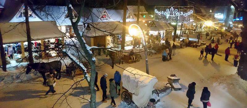 Zakopane Krupowki Promenade Zakopane Krupowki Promenade