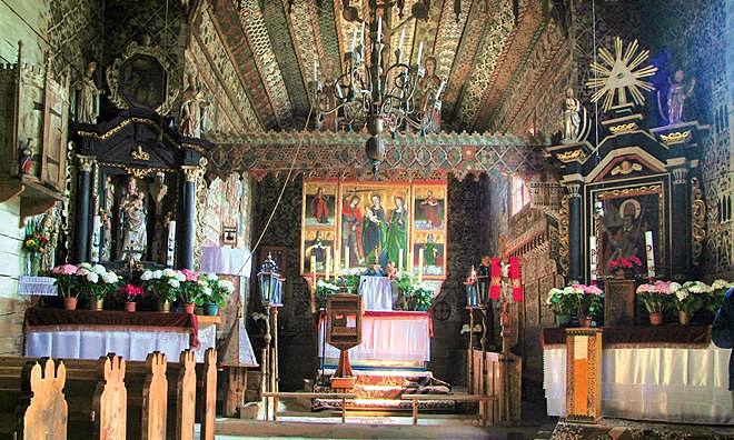  wooden church in Debno Podhalańskie